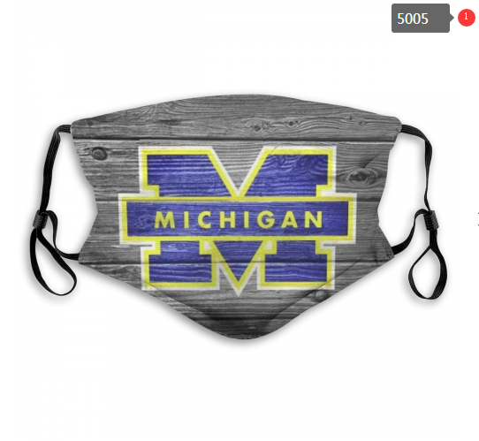 NCAA Michigan Wolverines #10 Dust mask with filter